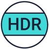 HDR-Bildqualität Icon